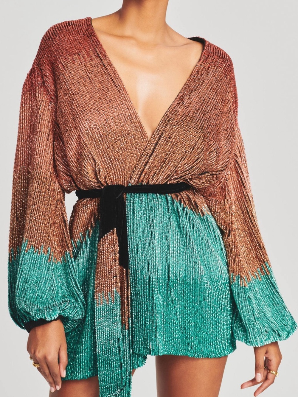 Retrofete GABRIELLE SEQUIN OMBRE Robe Dress